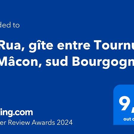 Gite La Rua, Entre Tournus Et Macon, Sud Bourgogne Montbellet Экстерьер фото