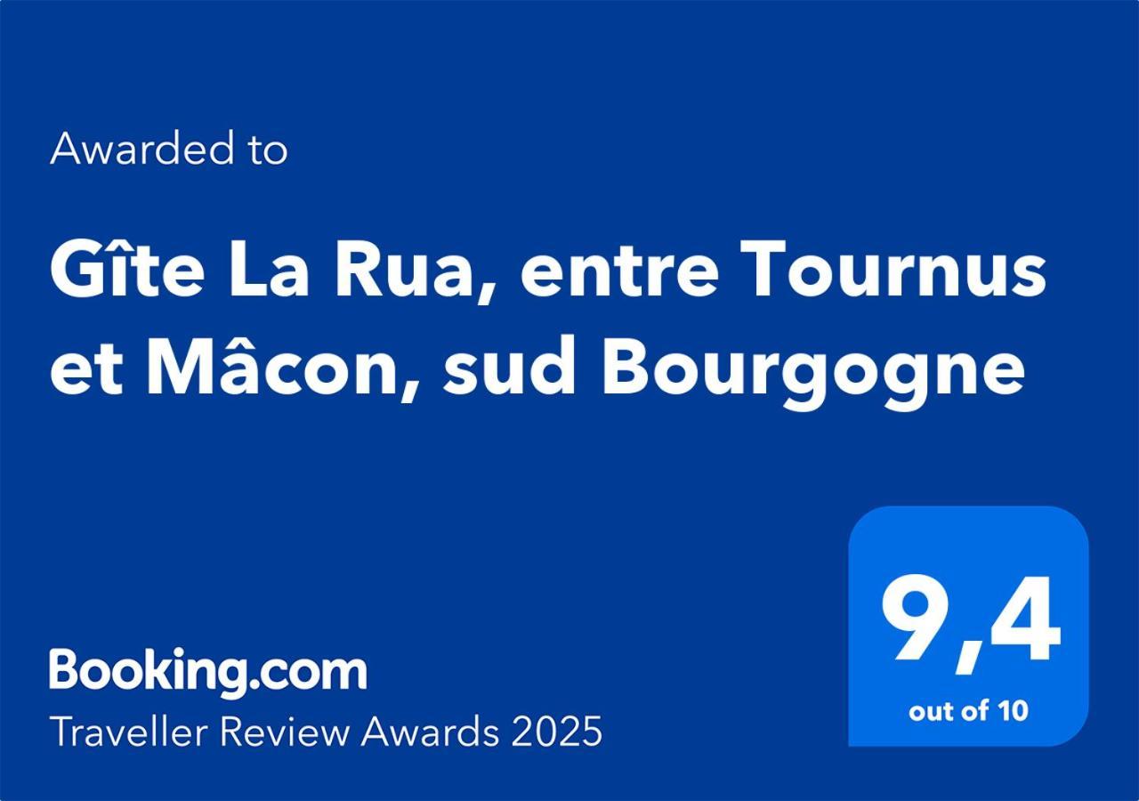 Gite La Rua, Entre Tournus Et Macon, Sud Bourgogne Montbellet Экстерьер фото